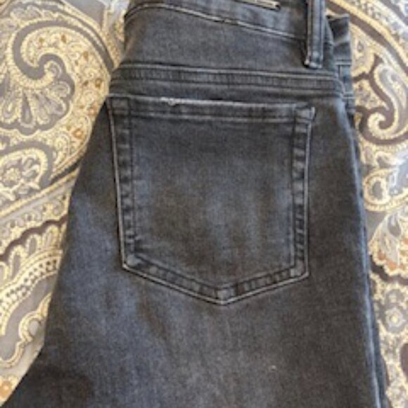 Carve Designs High Waisted Black Skinny Ankle Jeans Size 8 - Picture 2 of 4